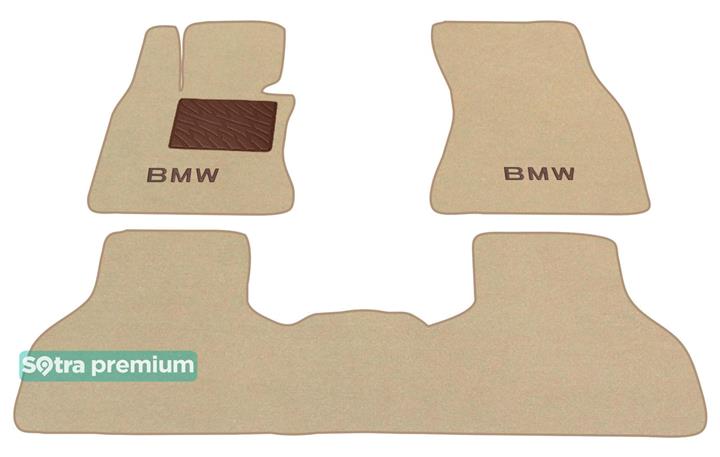 Sotra 07605-CH-BEIGE Interior mats Sotra two-layer beige for BMW X5 (2014-), set 07605CHBEIGE: Buy near me in Poland at 2407.PL - Good price!