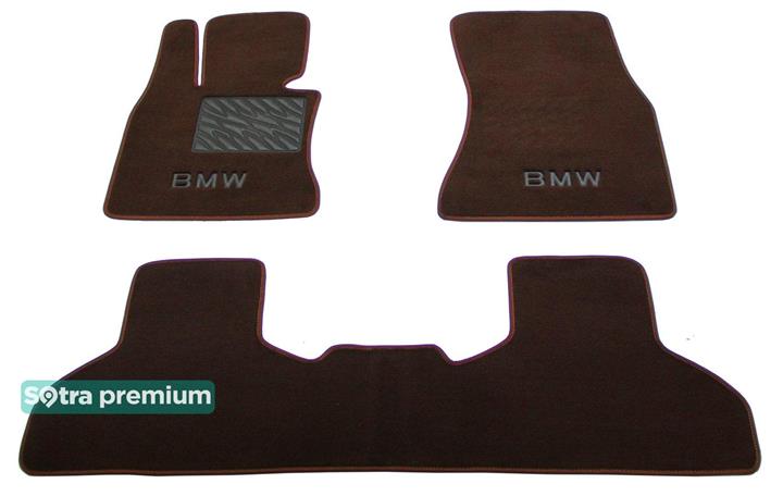 Sotra 07605-CH-CHOCO Interior mats Sotra two-layer brown for BMW X5 (2014-), set 07605CHCHOCO: Buy near me in Poland at 2407.PL - Good price!