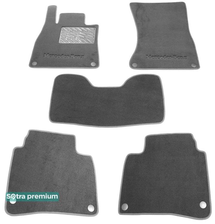 Sotra 07608-CH-GREY Interior mats Sotra two-layer gray for Mercedes S-class (2013-), set 07608CHGREY: Buy near me in Poland at 2407.PL - Good price!