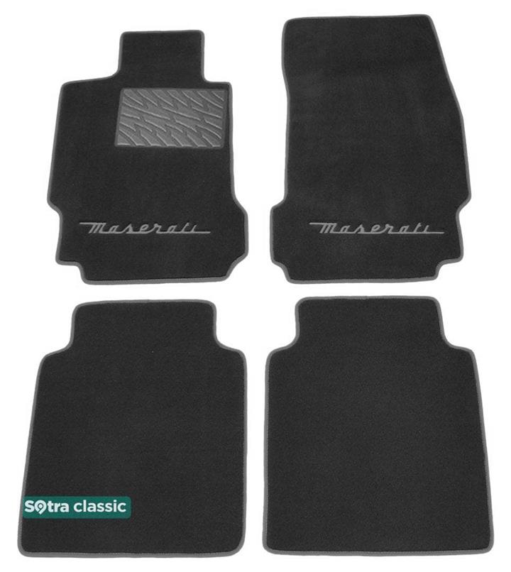 Sotra 07611-GD-GREY Interior mats Sotra two-layer gray for Maserati Quattropotre (2004-2012), set 07611GDGREY: Buy near me in Poland at 2407.PL - Good price!