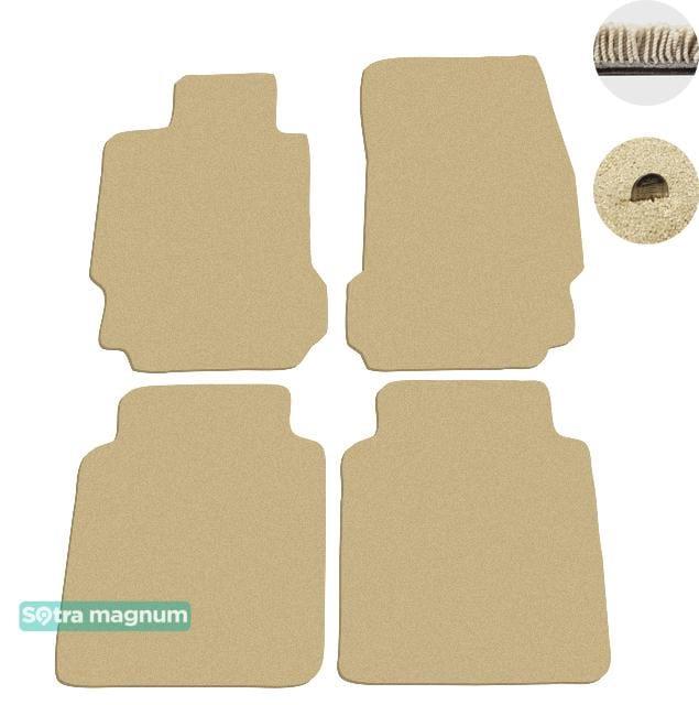 Sotra 07611-MG20-BEIGE Interior mats Sotra two-layer beige for Maserati Quattropotre (2004-2012), set 07611MG20BEIGE: Buy near me in Poland at 2407.PL - Good price!