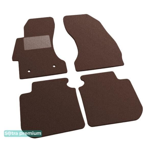 Sotra 07616-CH-CHOCO Interior mats Sotra two-layer brown for Subaru Impreza (2012-2016), set 07616CHCHOCO: Buy near me in Poland at 2407.PL - Good price!