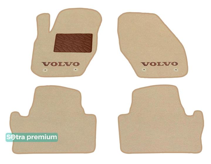 Sotra 08082-CH-BEIGE Interior mats Sotra two-layer beige for Volvo S60/v60 (2010-2018), set 08082CHBEIGE: Buy near me in Poland at 2407.PL - Good price!