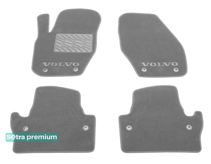 Sotra 08082-CH-GREY Interior mats Sotra two-layer gray for Volvo S60/v60 (2010-2018), set 08082CHGREY: Buy near me at 2407.PL in Poland at an Affordable price!