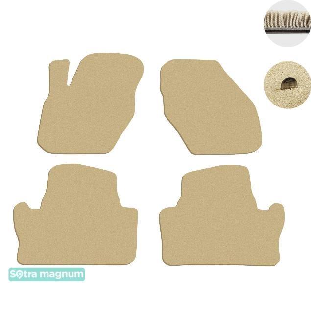 Sotra 08082-MG20-BEIGE Interior mats Sotra two-layer beige for Volvo S60/v60 (2010-2018), set 08082MG20BEIGE: Buy near me in Poland at 2407.PL - Good price!