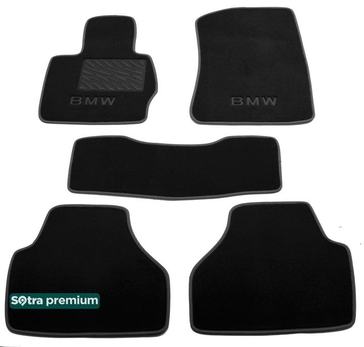 Sotra 08083-CH-BLACK Interior mats Sotra two-layer black for BMW X3 (2010-2016), set 08083CHBLACK: Buy near me in Poland at 2407.PL - Good price!