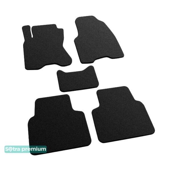 Sotra 08090-CH-BLACK Interior mats Sotra two-layer black for Nissan Rogue (2007-2013), set 08090CHBLACK: Buy near me in Poland at 2407.PL - Good price!