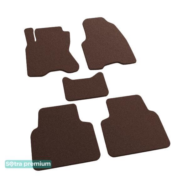 Sotra 08090-CH-CHOCO Interior mats Sotra two-layer brown for Nissan Rogue (2007-2013), set 08090CHCHOCO: Buy near me in Poland at 2407.PL - Good price!