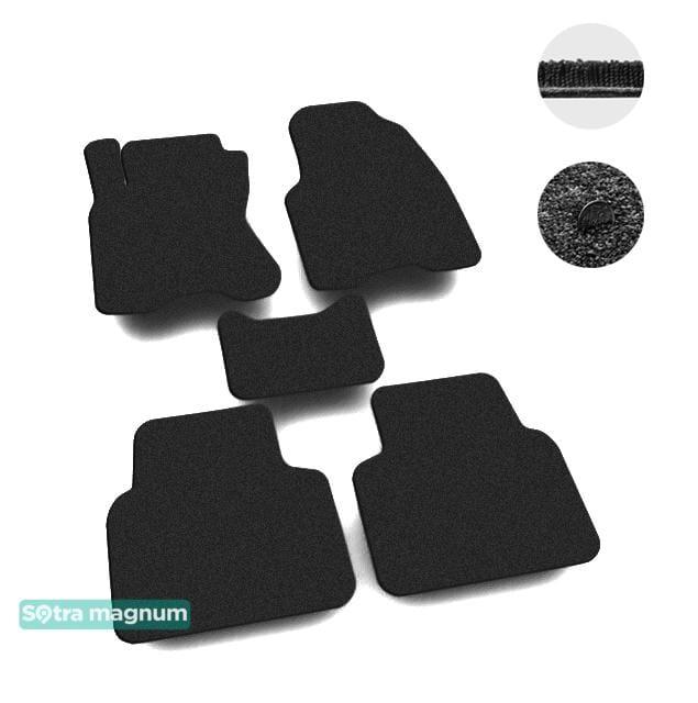 Sotra 08090-MG15-BLACK Interior mats Sotra two-layer black for Nissan Rogue (2007-2013), set 08090MG15BLACK: Buy near me in Poland at 2407.PL - Good price!