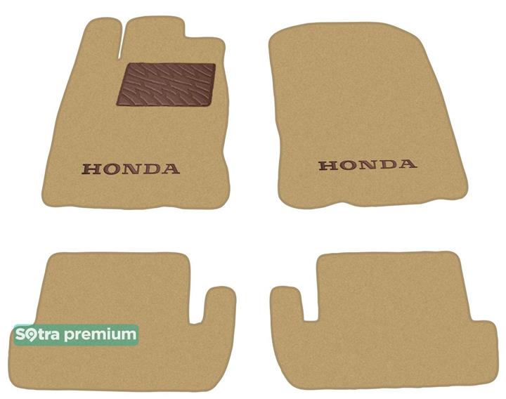 Sotra 08092-CH-BEIGE Interior mats Sotra two-layer beige for Honda Cr-z (2010-2016), set 08092CHBEIGE: Buy near me at 2407.PL in Poland at an Affordable price!