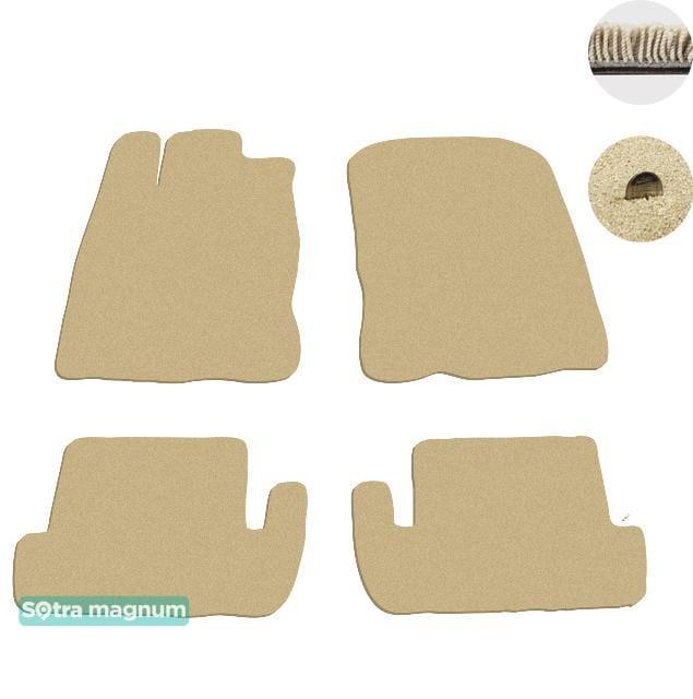 Sotra 08092-MG20-BEIGE Interior mats Sotra two-layer beige for Honda Cr-z (2010-2016), set 08092MG20BEIGE: Buy near me at 2407.PL in Poland at an Affordable price!