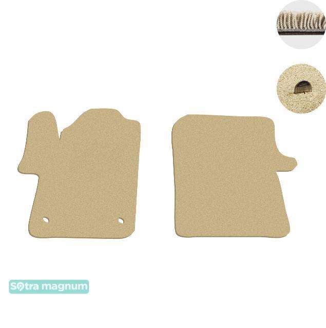 Sotra 08098-1-MG20-BEIGE Interior mats Sotra two-layer beige for Mercedes V-class (2015-), set 080981MG20BEIGE: Buy near me in Poland at 2407.PL - Good price!