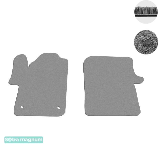 Sotra 08098-1-MG20-GREY Interior mats Sotra two-layer gray for Mercedes V-class (2015-), set 080981MG20GREY: Buy near me in Poland at 2407.PL - Good price!