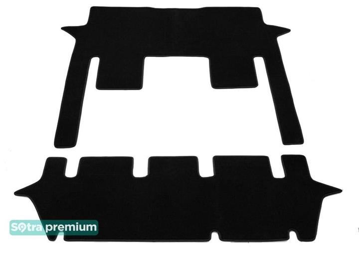 Sotra 08098-5-CH-BLACK Interior mats Sotra two-layer black for Mercedes V-class (2015-), set 080985CHBLACK: Buy near me in Poland at 2407.PL - Good price!