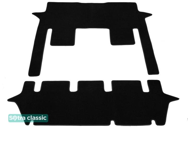 Sotra 08098-5-GD-BLACK Interior mats Sotra two-layer black for Mercedes V-class (2015-), set 080985GDBLACK: Buy near me in Poland at 2407.PL - Good price!