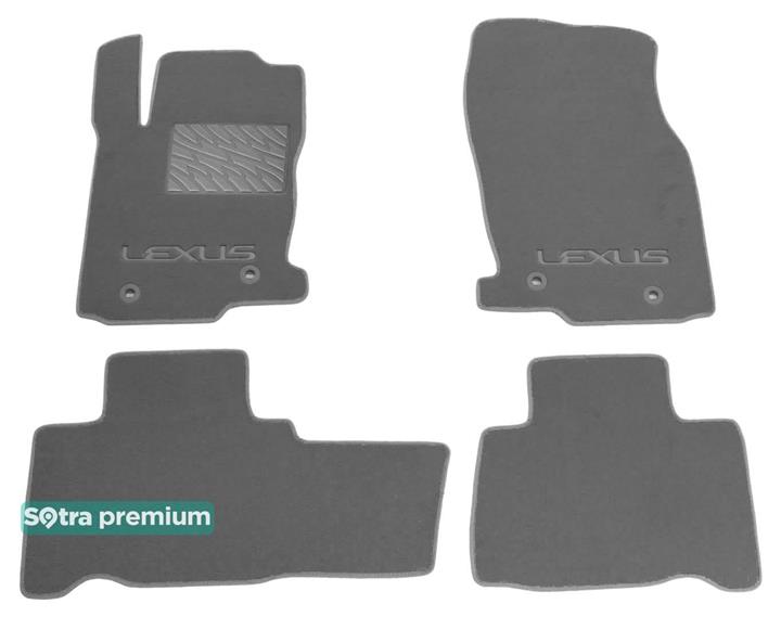 Sotra 08100-CH-GREY Interior mats Sotra two-layer gray for Lexus Nx (2015-), set 08100CHGREY: Buy near me in Poland at 2407.PL - Good price!