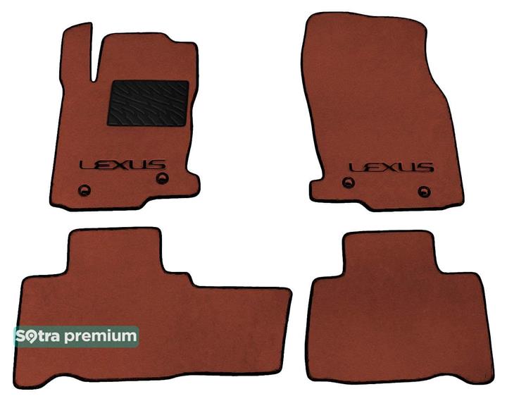 Sotra 08100-CH-TERRA Interior mats Sotra two-layer terracotta for Lexus Nx (2015-), set 08100CHTERRA: Buy near me in Poland at 2407.PL - Good price!