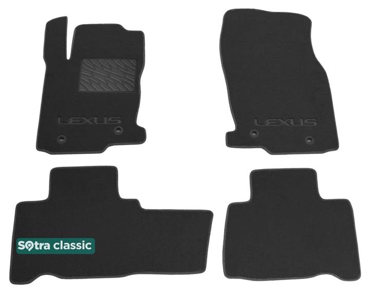 Sotra 08100-GD-GREY Interior mats Sotra two-layer gray for Lexus Nx (2015-), set 08100GDGREY: Buy near me in Poland at 2407.PL - Good price!
