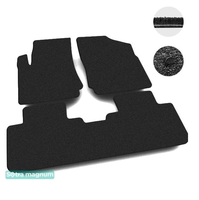 Sotra 08104-MG15-BLACK Interior mats Sotra two-layer black for Cadillac Srx (2010-2016), set 08104MG15BLACK: Buy near me in Poland at 2407.PL - Good price!