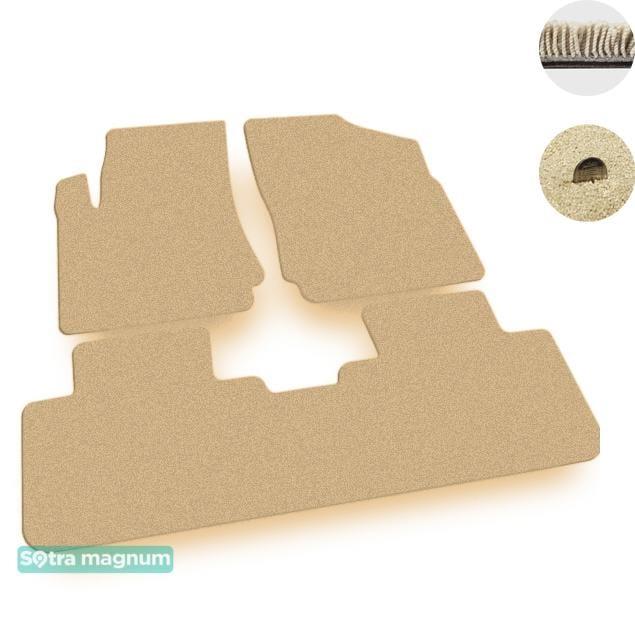 Sotra 08104-MG20-BEIGE Interior mats Sotra two-layer beige for Cadillac Srx (2010-2016), set 08104MG20BEIGE: Buy near me in Poland at 2407.PL - Good price!