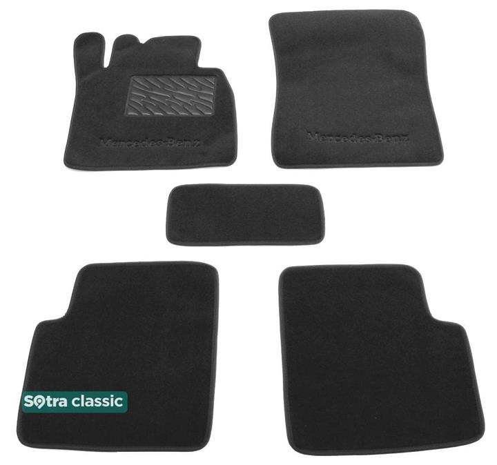 Sotra 08106-GD-BLACK Interior mats Sotra two-layer black for Mercedes G-class (2010-), set 08106GDBLACK: Buy near me in Poland at 2407.PL - Good price!