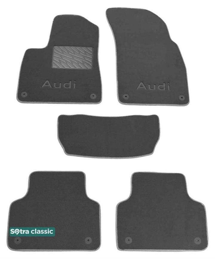 Sotra 08112-GD-GREY Interior mats Sotra two-layer gray for Audi Q7 (2015-), set 08112GDGREY: Buy near me in Poland at 2407.PL - Good price!