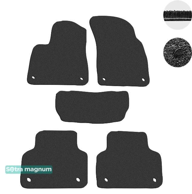 Sotra 08112-MG15-BLACK Interior mats Sotra two-layer black for Audi Q7 (2015-), set 08112MG15BLACK: Buy near me in Poland at 2407.PL - Good price!