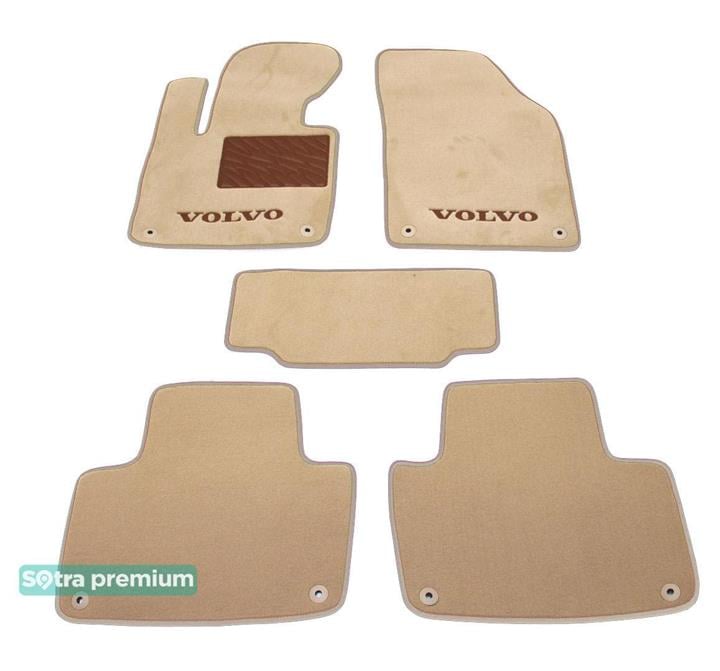 Sotra 08128-CH-BEIGE Interior mats Sotra two-layer beige for Volvo Xc90 (2015-), set 08128CHBEIGE: Buy near me in Poland at 2407.PL - Good price!