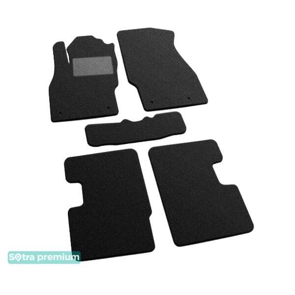 Sotra 08507-CH-BLACK Interior mats Sotra two-layer black for Opel Corsa e (2014-), set 08507CHBLACK: Buy near me in Poland at 2407.PL - Good price!