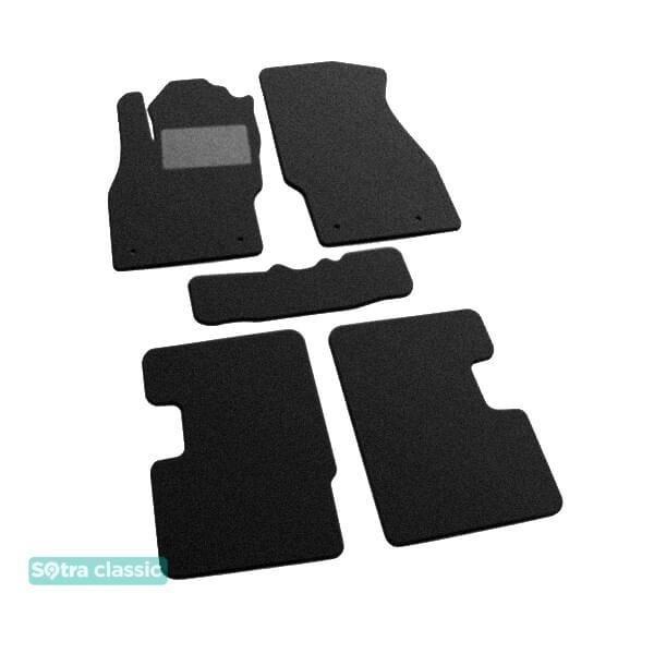 Sotra 08507-GD-BLACK Interior mats Sotra two-layer black for Opel Corsa e (2014-), set 08507GDBLACK: Buy near me in Poland at 2407.PL - Good price!