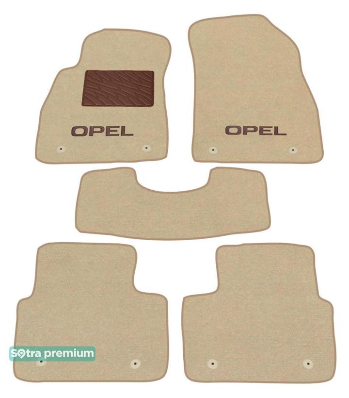 Sotra 08513-CH-BEIGE Interior mats Sotra two-layer beige for Opel Insignia (2013-2016), set 08513CHBEIGE: Buy near me in Poland at 2407.PL - Good price!