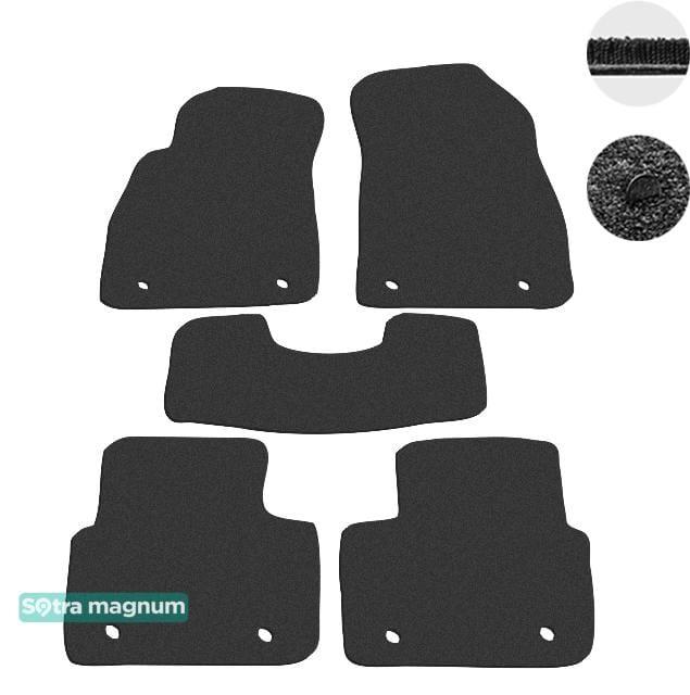 Sotra 08513-MG15-BLACK Interior mats Sotra two-layer black for Opel Insignia (2013-2016), set 08513MG15BLACK: Buy near me in Poland at 2407.PL - Good price!