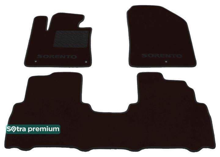 Sotra 08517-CH-CHOCO Interior mats Sotra two-layer brown for KIA Sorento (2015-), set 08517CHCHOCO: Buy near me in Poland at 2407.PL - Good price!