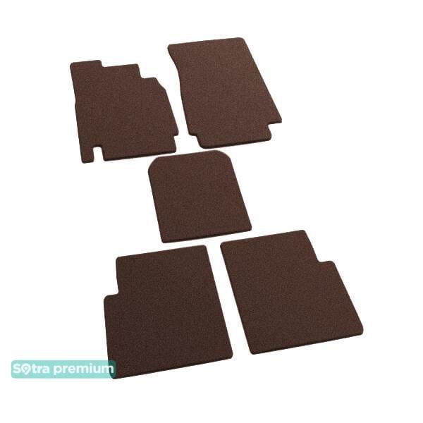 Sotra 08519-CH-CHOCO Interior mats Sotra two-layer brown for Mercedes G-class (1990-), set 08519CHCHOCO: Buy near me in Poland at 2407.PL - Good price!