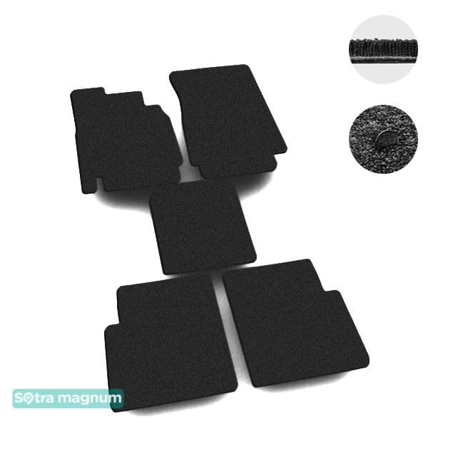 Sotra 08519-MG15-BLACK Interior mats Sotra two-layer black for Mercedes G-class (1990-), set 08519MG15BLACK: Buy near me in Poland at 2407.PL - Good price!