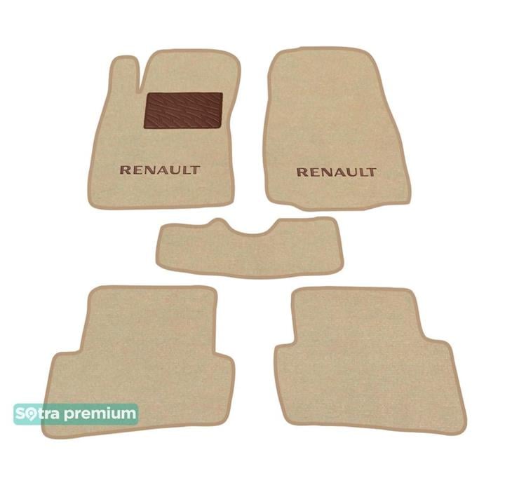Sotra 08520-CH-BEIGE Interior mats Sotra two-layer beige for Renault Captur (2013-), set 08520CHBEIGE: Buy near me in Poland at 2407.PL - Good price!