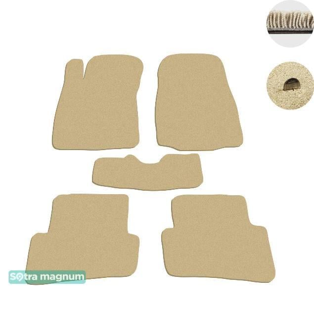 Sotra 08520-MG20-BEIGE Interior mats Sotra two-layer beige for Renault Captur (2013-), set 08520MG20BEIGE: Buy near me at 2407.PL in Poland at an Affordable price!