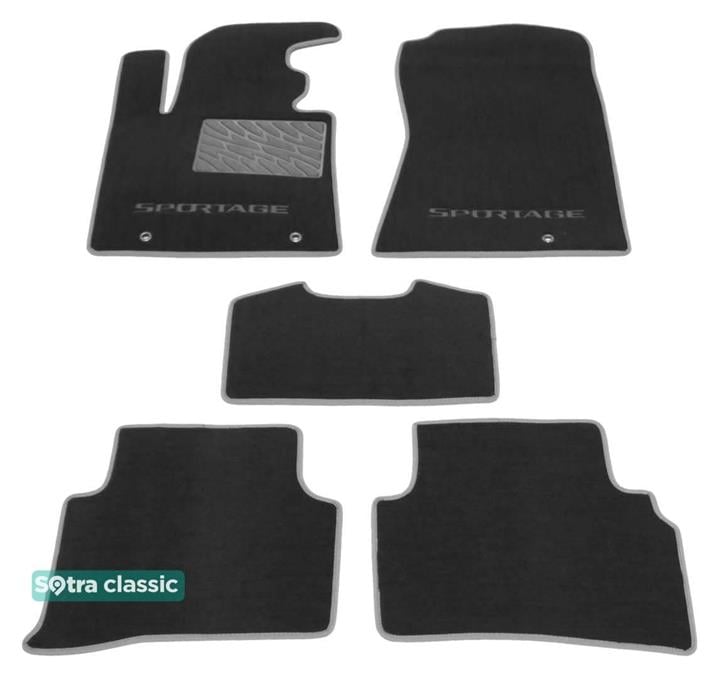 Sotra 08524-GD-GREY Interior mats Sotra two-layer gray for KIA Sportage (2016-), set 08524GDGREY: Buy near me in Poland at 2407.PL - Good price!