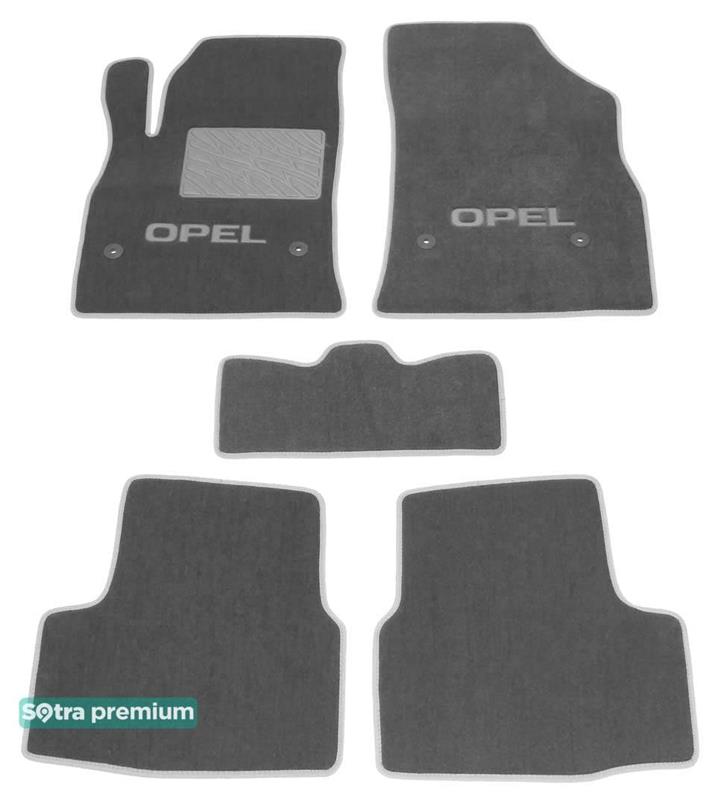 Sotra 08525-CH-GREY Interior mats Sotra two-layer gray for Opel Astra k (2016-), set 08525CHGREY: Buy near me in Poland at 2407.PL - Good price!