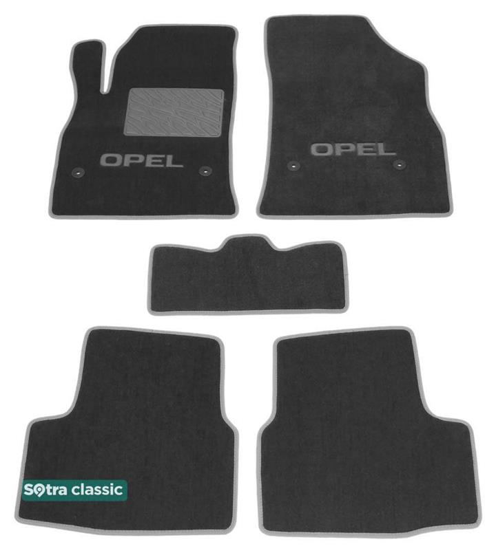 Sotra 08525-GD-GREY Interior mats Sotra two-layer gray for Opel Astra k (2016-), set 08525GDGREY: Buy near me in Poland at 2407.PL - Good price!