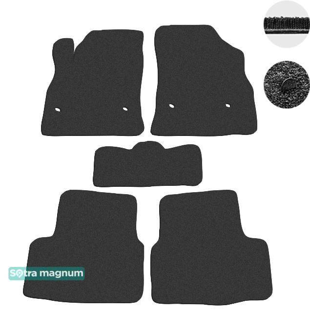 Sotra 08525-MG15-BLACK Interior mats Sotra two-layer black for Opel Astra k (2016-), set 08525MG15BLACK: Buy near me in Poland at 2407.PL - Good price!