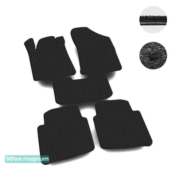 Sotra 08530-MG15-BLACK Interior mats Sotra two-layer black for Nissan Maxima (2008-2015), set 08530MG15BLACK: Buy near me in Poland at 2407.PL - Good price!