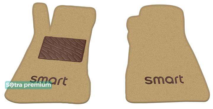 Sotra 08534-CH-BEIGE Interior mats Sotra two-layer beige for Smart Roadster (2003-2006), set 08534CHBEIGE: Buy near me in Poland at 2407.PL - Good price!