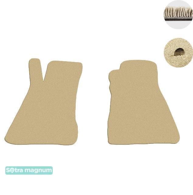 Sotra 08534-MG20-BEIGE Interior mats Sotra two-layer beige for Smart Roadster (2003-2006), set 08534MG20BEIGE: Buy near me in Poland at 2407.PL - Good price!