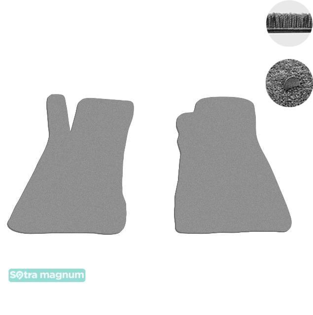 Sotra 08534-MG20-GREY Interior mats Sotra two-layer gray for Smart Roadster (2003-2006), set 08534MG20GREY: Buy near me in Poland at 2407.PL - Good price!