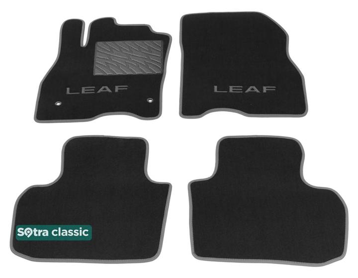 Sotra 08536-GD-GREY Interior mats Sotra two-layer gray for Nissan Leaf (2010-), set 08536GDGREY: Buy near me in Poland at 2407.PL - Good price!