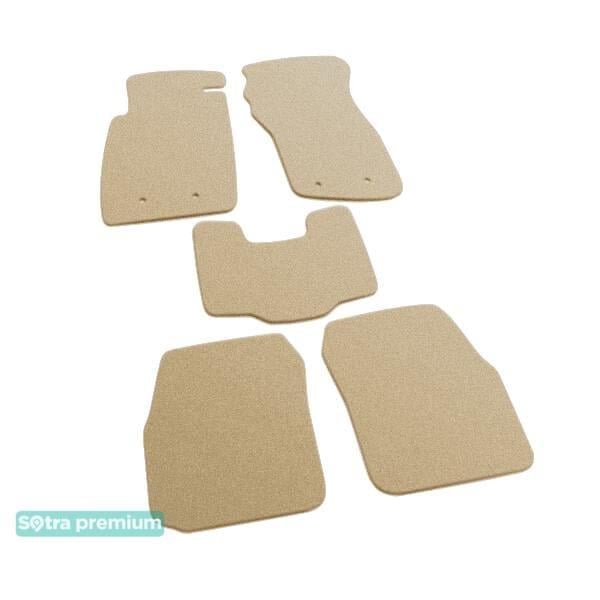 Sotra 08543-CH-BEIGE Interior mats Sotra Double layer beige for Volvo S40/V50, set 08543CHBEIGE: Buy near me in Poland at 2407.PL - Good price!