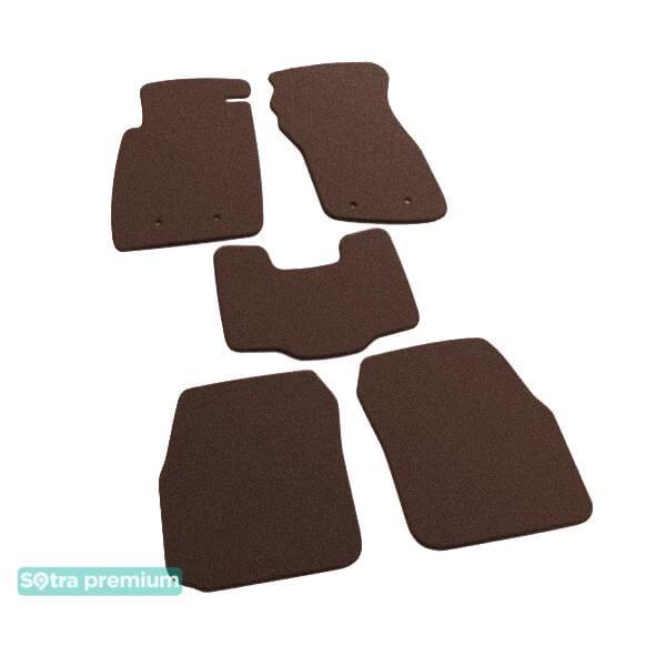 Sotra 08543-CH-CHOCO Interior mats Sotra Double layer brown for Volvo S40/V50, set 08543CHCHOCO: Buy near me in Poland at 2407.PL - Good price!