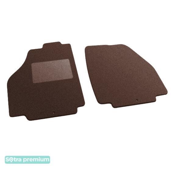 Sotra 08549-CH-CHOCO Interior mats Sotra two-layer brown for Ferrari 458 italia (2009-2015), set 08549CHCHOCO: Buy near me in Poland at 2407.PL - Good price!