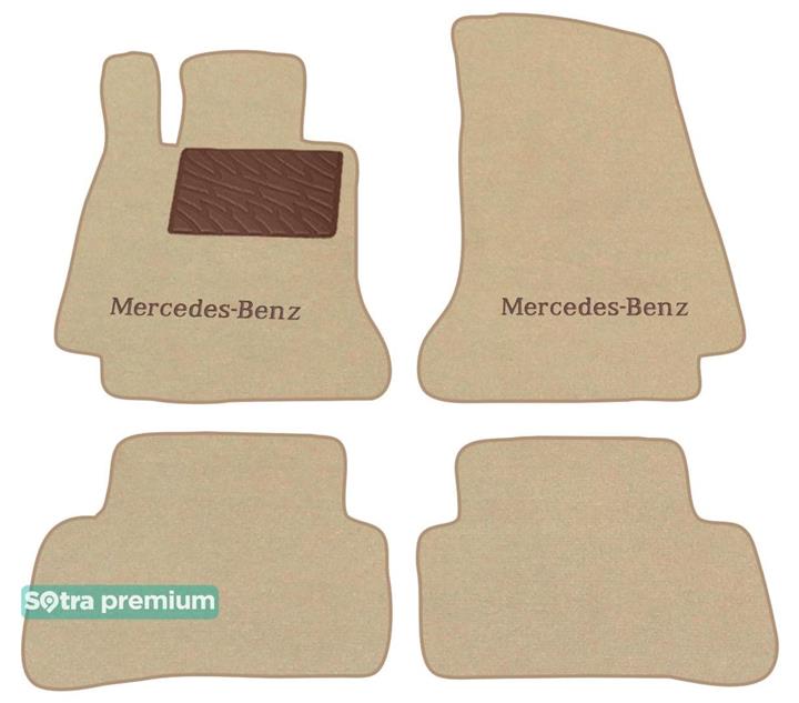 Sotra 08550-CH-BEIGE Interior mats Sotra two-layer beige for Mercedes C-class (2014-), set 08550CHBEIGE: Buy near me in Poland at 2407.PL - Good price!